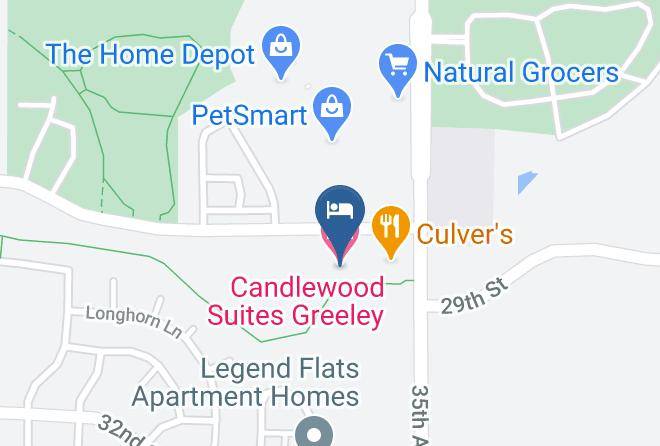 Weld - Candlewood Suites Greeley Maps