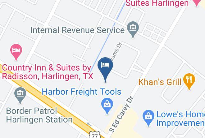Cameron - Candlewood Suites Harlingen Maps