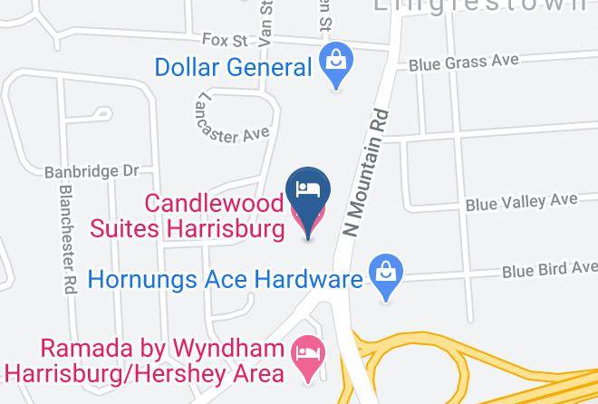 Dauphin - Candlewood Suites Harrisburg I 81 Hershey Area Maps