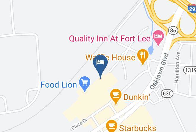 Hopewell City - Candlewood Suites Ft Lee Petersburg Hopewell Maps