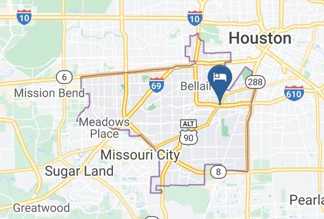 Harris - Candlewood Suites Houston Medical Center Maps