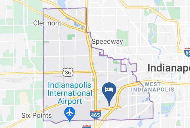 Marion - Candlewood Suites Indianapolis Airport Maps