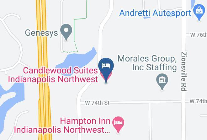 Marion - Candlewood Suites Indianapolis Northwest Maps
