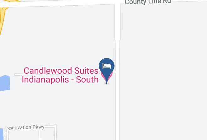Candlewood Suites Indianapolis South Map