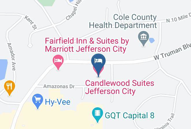 Cole - Candlewood Suites Jefferson City Maps