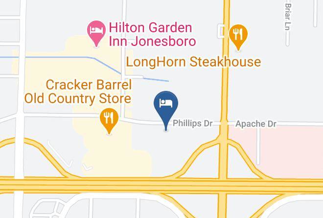 Craighead - Candlewood Suites Jonesboro Maps