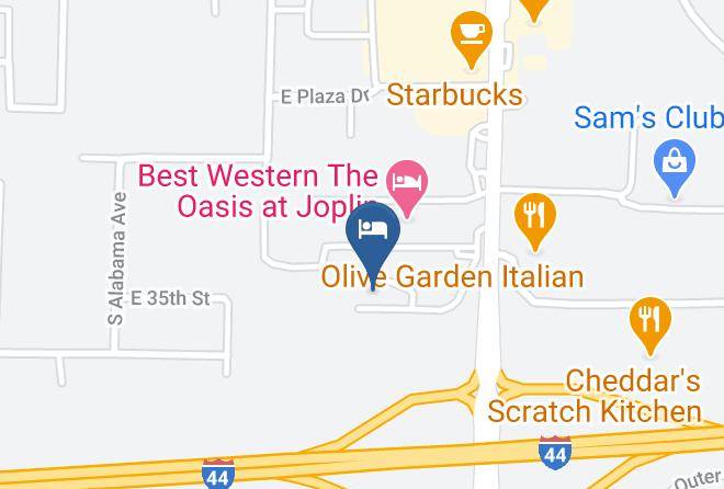 Candlewood Suites Joplin Map