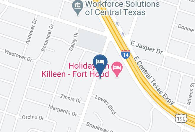 Bell - Candlewood Suites Killeen Fort Hood Area Maps