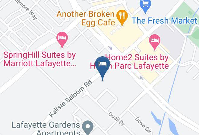 Lafayette Par - Candlewood Suites Lafayette Maps
