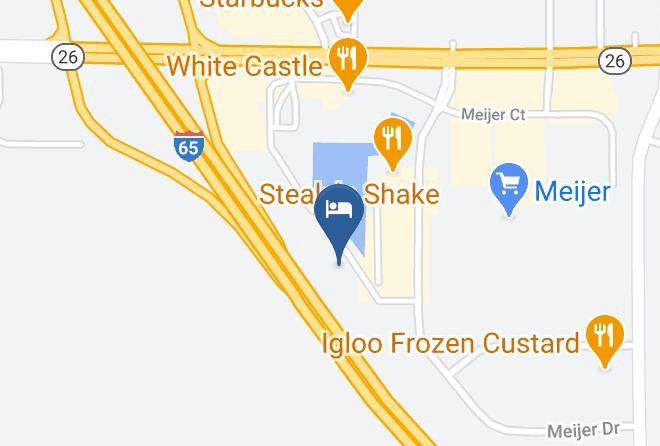 Tippecanoe - Candlewood Suites Lafayette Maps