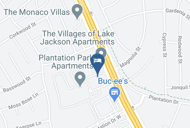 Brazoria - Candlewood Suites Lake Jackson Clute Maps