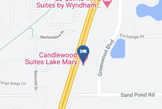 Seminole - Candlewood Suites Lake Mary Maps