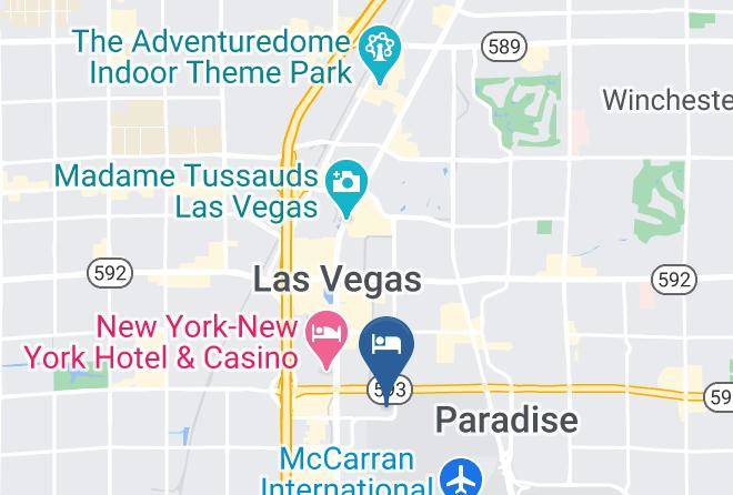 Clark - Candlewood Suites Las Vegas E Tropicana Maps