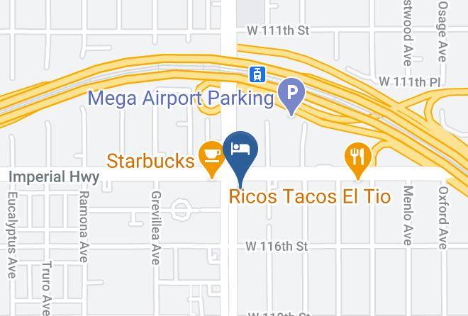 Los Angeles - Candlewood Suites Lax Hawthorne Maps
