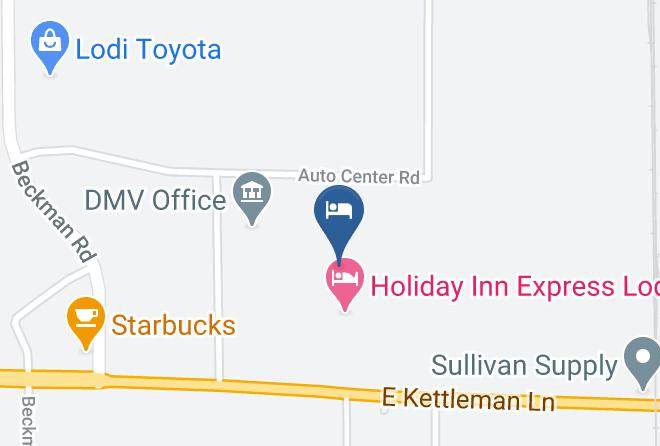 San Joaquin - Candlewood Suites Lodi Maps