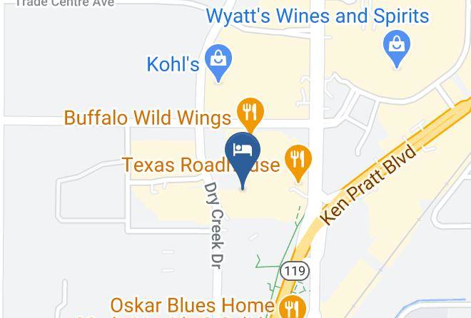 Boulder - Candlewood Suites Longmont Maps