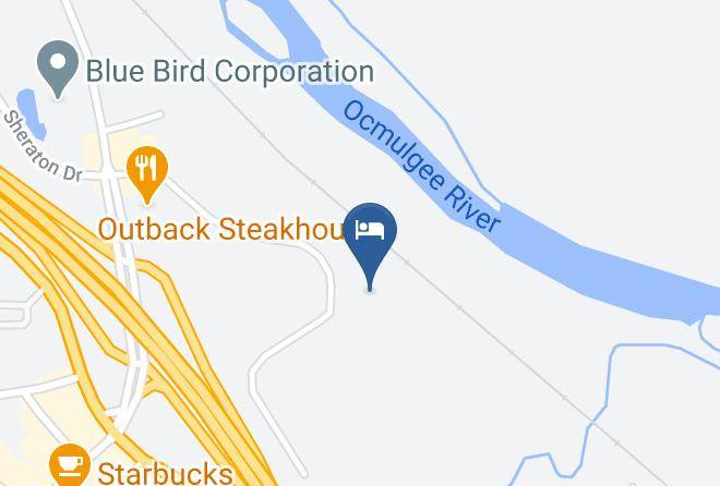 Bibb - Candlewood Suites Macon Maps