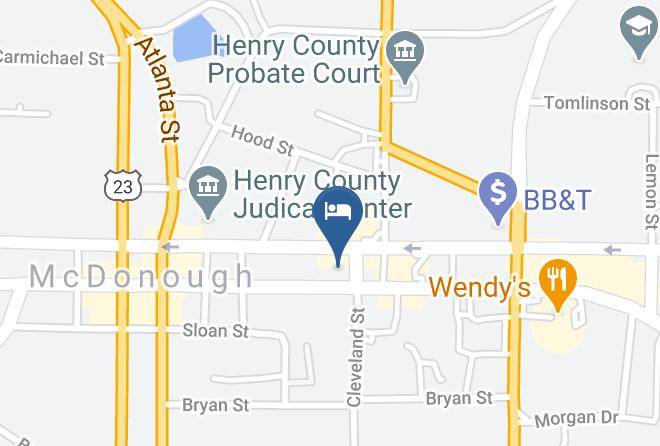 Henry - Candlewood Suites Mcdonough Maps