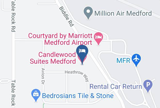 Jackson - Candlewood Suites Medford Maps