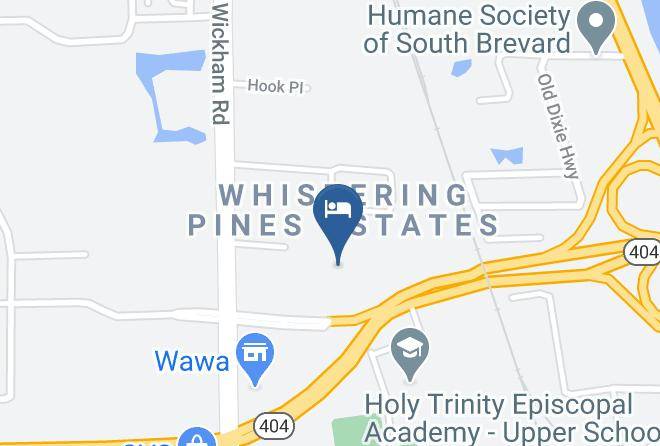 Brevard - Candlewood Suites Melbourne Viera Maps