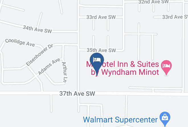Ward - Candlewood Suites Minot Maps
