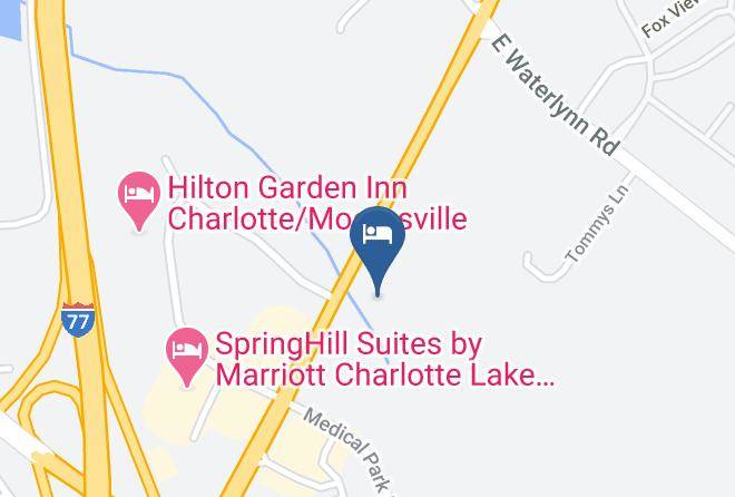 Iredell - Candlewood Suites Mooresville Lake Norman Nc Maps