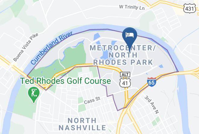 Davidson - Candlewood Suites Nashville North Maps