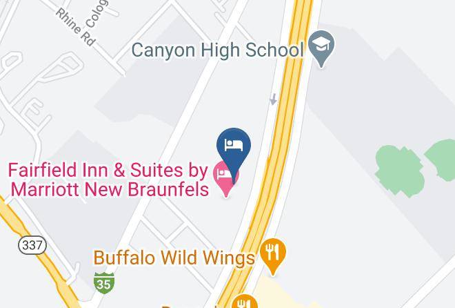 Comal - Candlewood Suites New Braunfels Maps