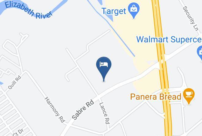 Norfolk City - Candlewood Suites Norfolk Airport Maps