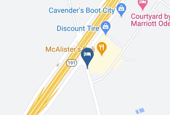 Ector - Candlewood Suites Odessa Midland Maps