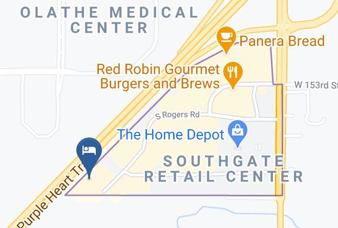 Johnson - Candlewood Suites Olathe Kansas City Area Maps