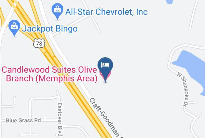 De Soto - Candlewood Suites Olive Branch Maps