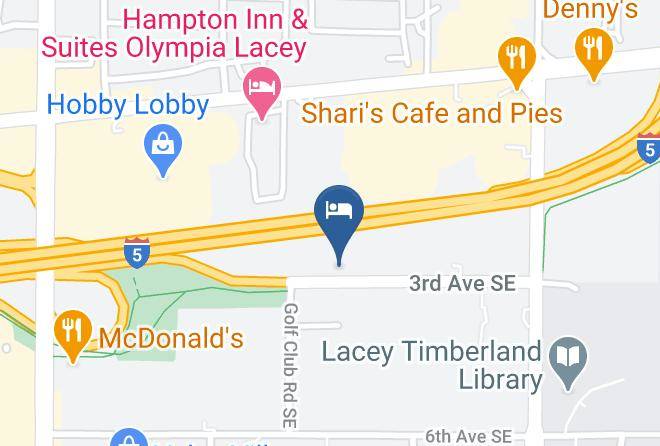 Thurston - Candlewood Suites Olympia Lacey Maps