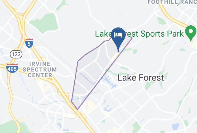 Sonesta Simply Suites Irvine East Foothill Map