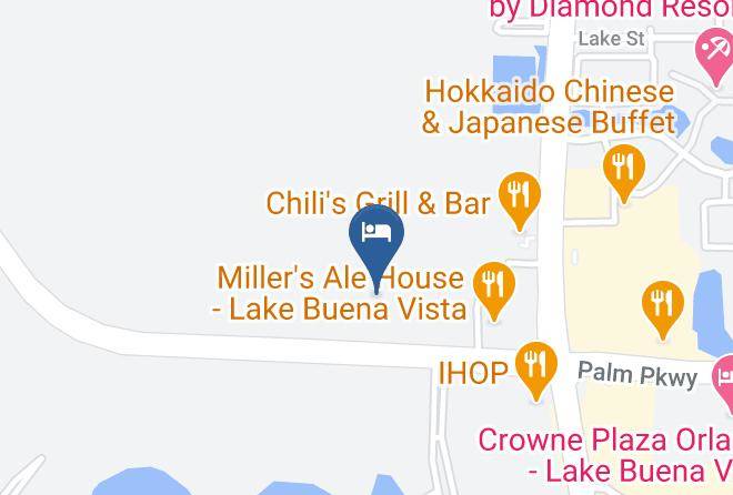 Orange - Candlewood Suites Orlando Lake Buena Vista Maps