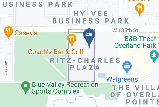 Johnson - Candlewood Suites Overland Park W 135th St Maps