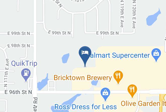 Tulsa - Candlewood Suites Owasso Maps