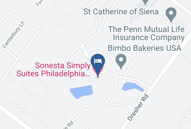 Montgomery - Sonesta Simply Suites Philadelphia Willow Grove Maps