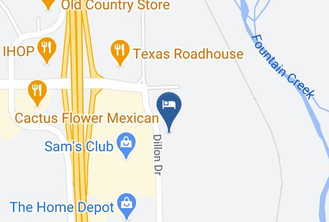 Pueblo - Candlewood Suites Pueblo Maps