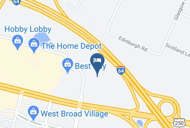 Henrico - Candlewood Suites Glen Allen Short Pump Maps