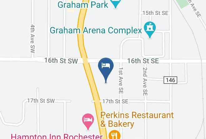 Olmsted - Candlewood Suites Rochester Mayo Clinic Area Maps