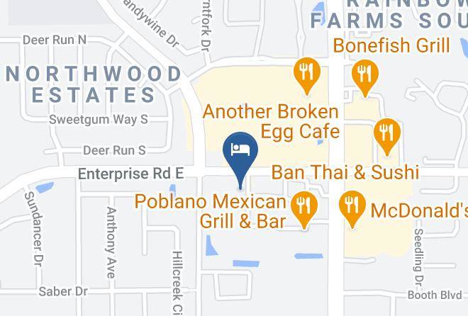 Pinellas - Candlewood Suites Safety Harbor Clearwater Ne Maps