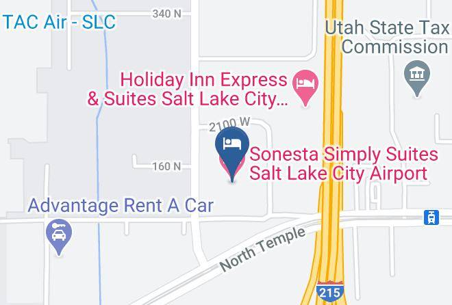 Salt Lake - Sonesta Simply Suites Salt Lake City Airport Maps