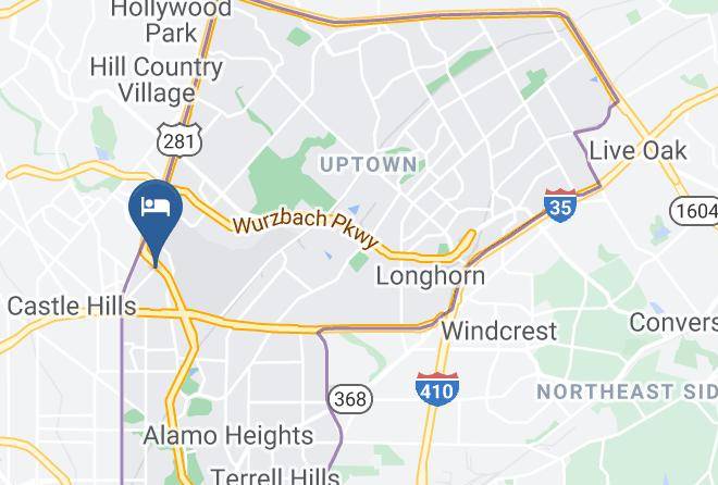Bexar - Candlewood Suites San Antonio Airport Maps