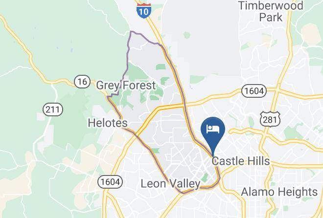 Bexar - Sonesta Simply Suites San Antonio Northwest Maps