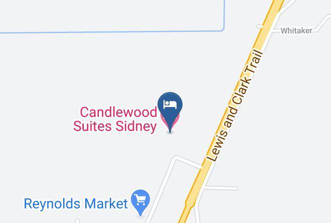Richland - Candlewood Suites Sidney Maps