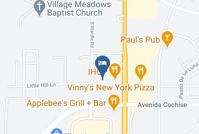 Cochise - Candlewood Suites Sierra Vista Maps