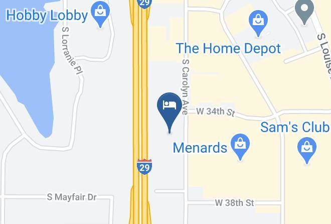 Minnehaha - Candlewood Suites Sioux Falls Maps