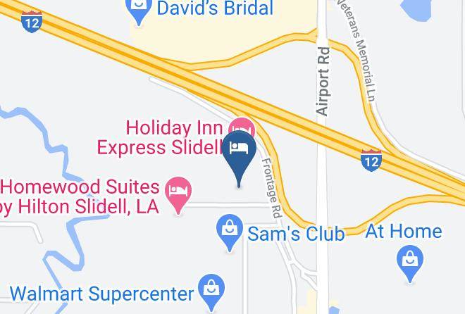 St Tammany Par - Candlewood Suites Slidell Northshore Maps