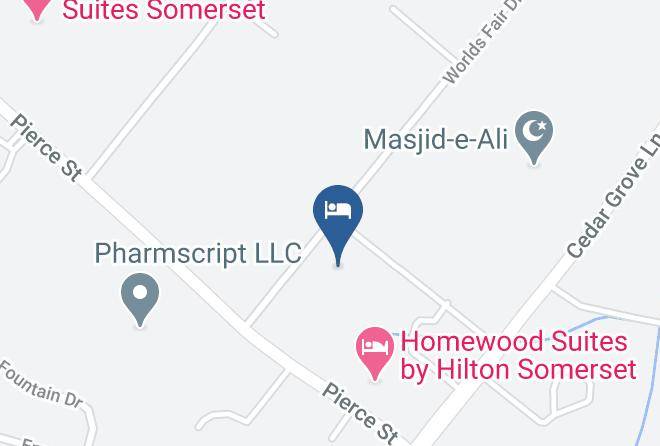 Sonesta Simply Suites Somerset Map